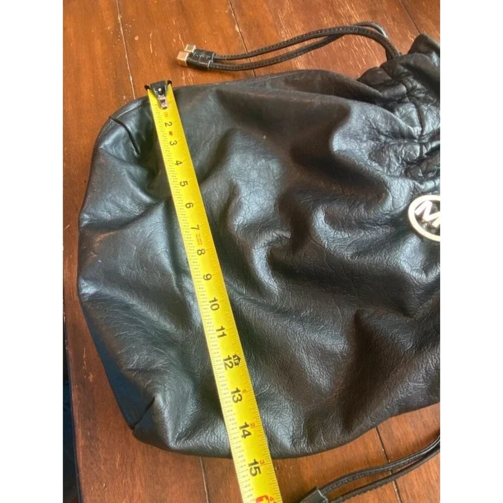Michael Kors Black Bag Purse Should Hand Bag Leather with Charm